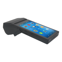 A7 Android 6.0 sağlam PDA 3G barkod kamera tarayıcı el Pos terminali dahili termal bluetooth wifi yazıcı 80mm 