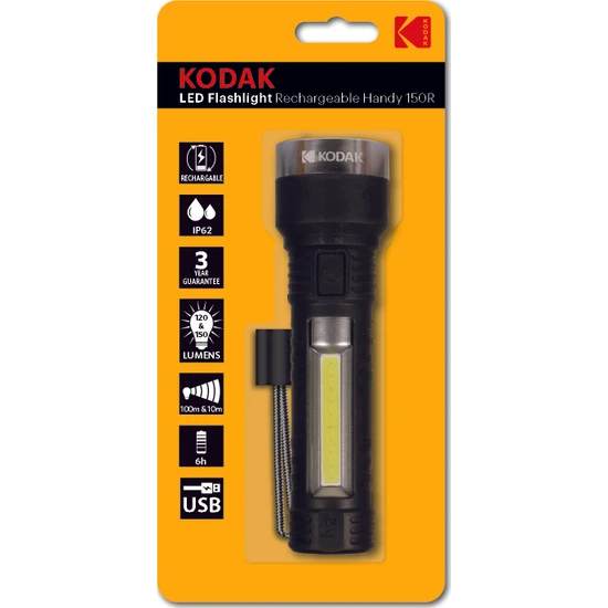 Kodak Handy 150R Şarjlı Su Geçirmez LED El Feneri