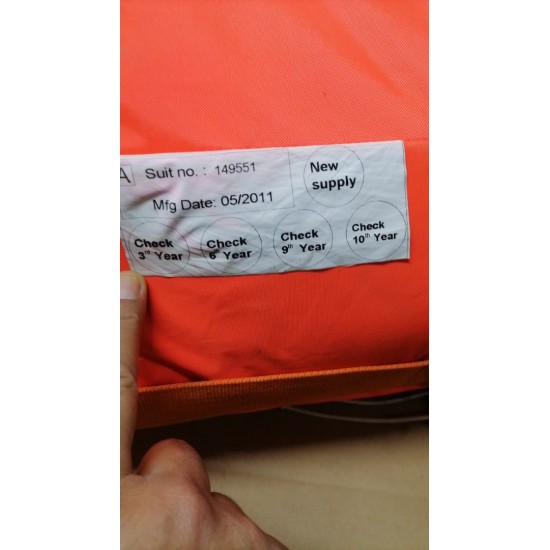UNITOR V20 Daldırma  Kuru Elbise, Işıklı, Kayışlı