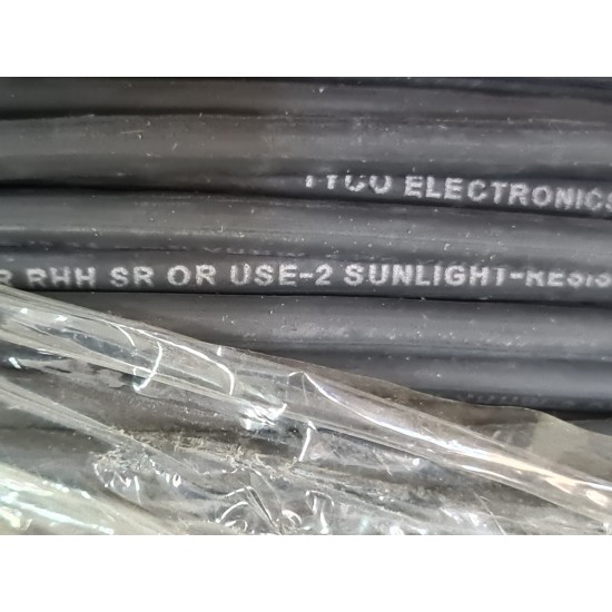 Solar Cable 12 AWG 600V BLK 500  Photovoltaic Solar Panel PV Cable 