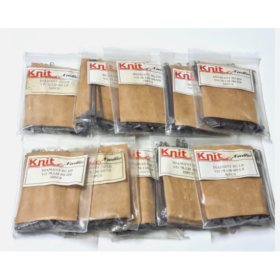 700Pcs.ELITE DIAMANT PROTTI Knitting Machine VO 78 130 05 LB Needles